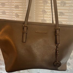 Michael Kors Gold Tote